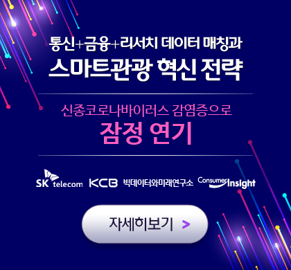 통신+금융+리서치 데이터 매칭과 스마트관광 혁신 전략 컨퍼런스